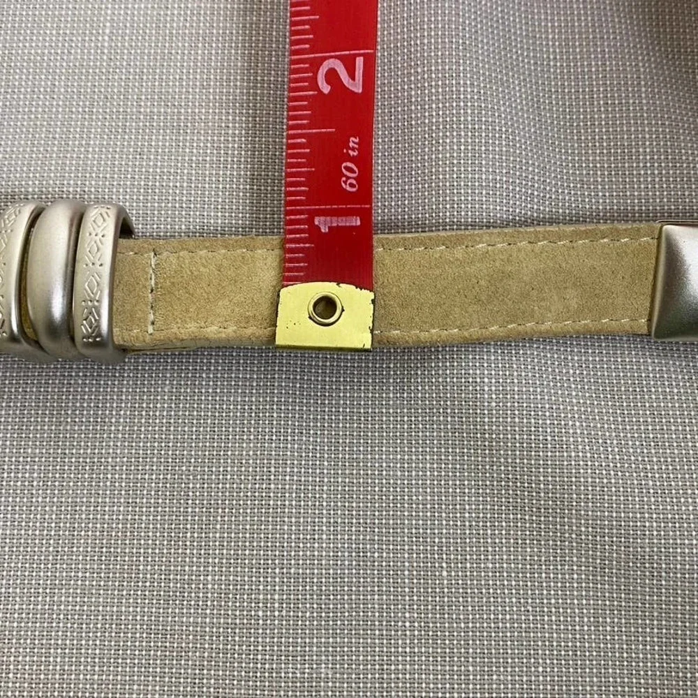 Streets Ahead suede and silver toned belt - Picture 13 of 14